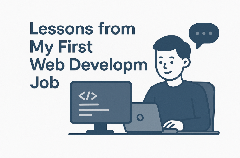 Lessons from My First Web Development Job